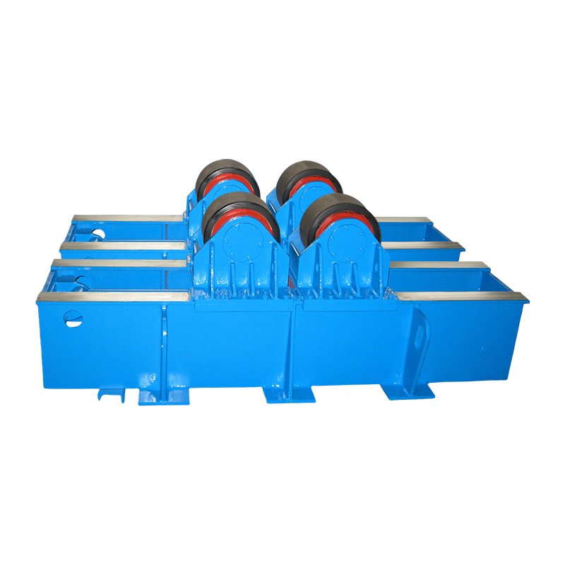 Rotatore per saldatura Fit Up 40T con spinta orizzontale idraulica